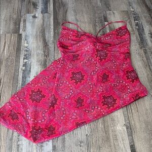 Pink Paisley Express dress